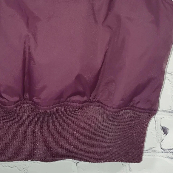 Maurice’s Women's Maroon Crop Vest with Stripes Size L - Picture 7 of 12